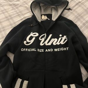 G Unit hoodie sweatshirt Jacket mens Large official in great condition!